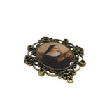 Entremeio Oval N.Sra Aparecida 48x61mm Ouro Velho - 1 Und - Imagem 7