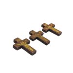 Pingente Cruz 23x33mm Madeira – 1 Und - Imagem 3