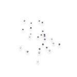 Strass Chaton SS04 Cristal Furta-Cor Abs  - 24 Unds