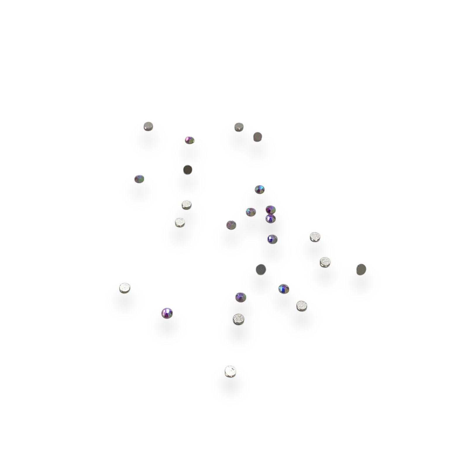 WhatsApp Image 2026-03-04 at 13.50.15 (4) Strass Chaton SS04 Cristal Furta-Cor Abs - 24 Unds - Imagem 1