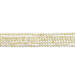 Fio Madrepérola Facetada 4mm - 1 Fio
