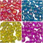 Conta Bola Lisa 10mm Irizada - 20 Gramas