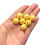 Conta Bola Pérola 16mm Irizada - 20 Gramas - Imagem 2