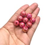 Conta Bola Pérola 14mm Irizada - 20 Gramas - Imagem 2