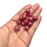 Conta Bola Pérola 12mm Irizada - 20 Gramas - Imagem 3