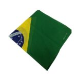 Lenço Bandana Brasil Tecido - 1 Und - Imagem 2