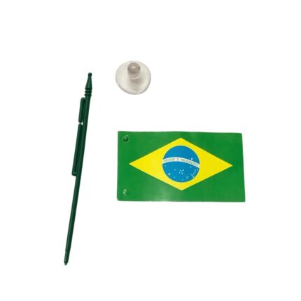 Bandeira Brasil C/ Ventosa - 10 Unds