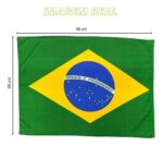 Bandeira Brasil Tecido 0,60x0,90cm - 1 Und - Imagem 2