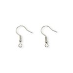 Base Brinco Anzol 19mm Níquel - 10 Pares