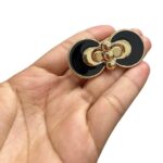 Fecho P/Bolsa Duplo 30x63mm Dourado – 1 Und - Imagem 2