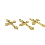 Pingente Cruz 41mm Dourado - 1 Und - Imagem 3