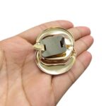 Fecho P/Bolsa Duplo 36x46mm Dourado - 1 Und - Imagem 4