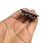 Fecho P/ Bolsa Torniquete Triangular 31x44mm Níquel – 1 Und - Imagem 4