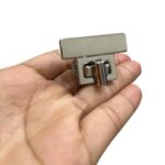 Fecho P/ Bolsa Torniquete Triangular 27x39mm Níquel – 1 Und - Imagem 3