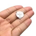 Entremeio Redondo Espírito Santo 21mm Níquel - 1 Und - Imagem 4