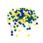 Conta Bola 6mm Brasil Leitosa - 20 Gramas