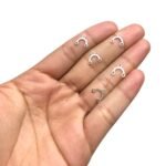 Entremeio Garfinho 10mm Níquel - 20 Unds - Imagem 2