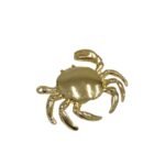 Pingente Caranguejo 33mm Dourado - 1 Und - Imagem 3