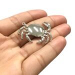 Pingente Caranguejo 33mm Níquel – 1 Und - Imagem 4