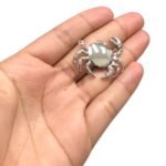 Pingente Caranguejo 33mm Níquel – 1 Und - Imagem 2