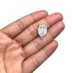 Entremeio Oval N. Senhora 21mm Níquel - 1 Und - Imagem 2