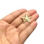 Entremeio Estrela Do Mar 23mm Dourado - 1 Und - Imagem 4