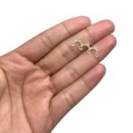 Entremeio Garfinho Triplo 24mm Níquel – 20 Unds - Imagem 2