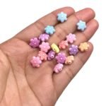 Conta Infantil Estrela 11mm Resina - 20 Gramas - Imagem 2