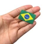 Etiqueta Bandeira Brasil 25x40mm - 6 Unds - Imagem 2