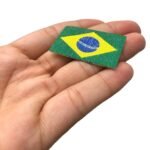 Etiqueta Bandeira Brasil 25x40mm - 6 Unds - Imagem 4