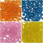 Conta Bola Lisa 6mm Irizada – 20 Gramas