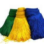 Galão Franja Poliéster 20cm - Metro