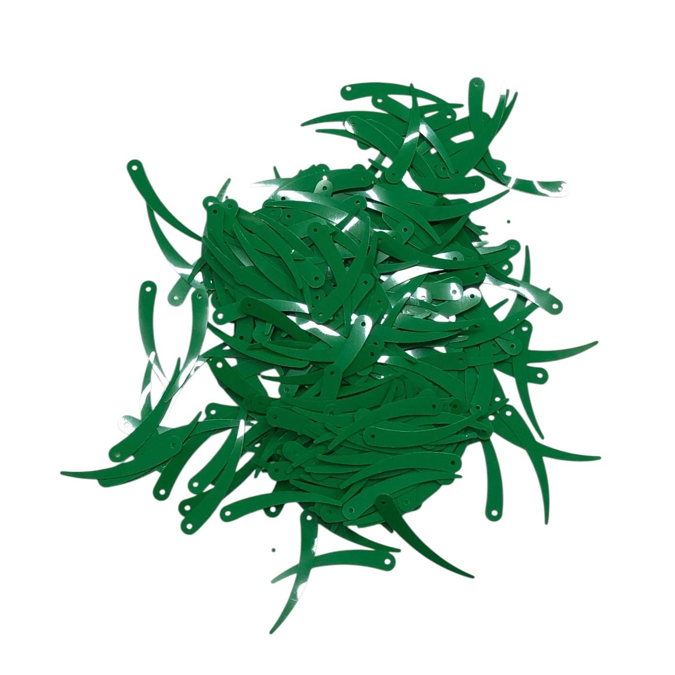 WhatsApp Image 2026-03-25 at 15.42.59 Paetê Pastilha Cifre 4x32mm C/ Furo - 20 Gramas - Imagem 1