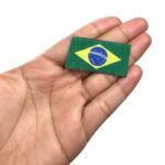 Etiqueta Bandeira Brasil 25x45mm - 10 Unds - Imagem 2