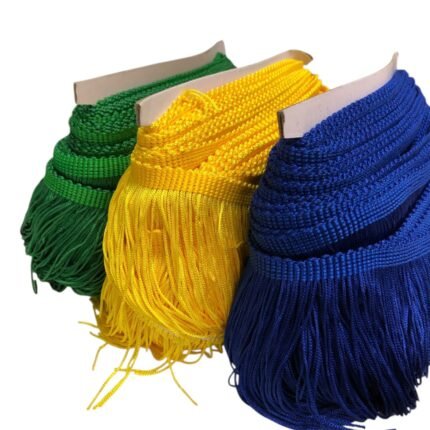 Galão Franja Poliéster 10cm – Metro