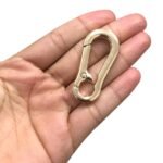 Fecho Mosquetão 23x48mm Dourado - 1 Und - Imagem 2