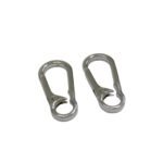 Fecho Mosquetão 23x48mm Níquel – 1 Und - Imagem 3