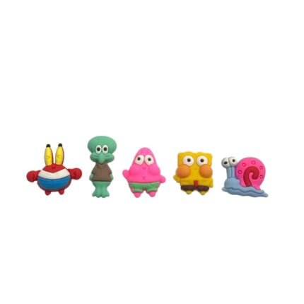 Aplique Emborrachado Bob Esponja - 1 Und