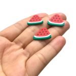 Aplique Emborrachado Melancia 18mm – 6 Unds - Imagem 4