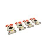 Aplique Emborrachado Cachorro 34mm - 1 Und - Imagem 3