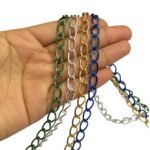 Corrente Elo Oval 1.5 Alumínio - Metro - Imagem 2