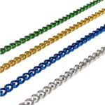 Corrente Grau 1.5 Lixado Alumínio - Metro - Imagem 3