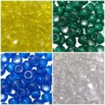 Miçangão Tererê Transparente 10mm – 500 Gramas