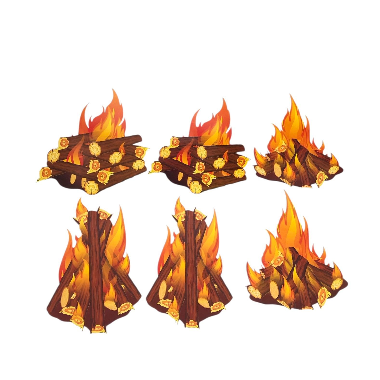 WhatsApp Image 2026-04-07 at 10.50.06 (1) Kit Junino Fogueira Papel - 6 Unds - Imagem 1