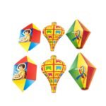 Kit Junino Balão Papel - 6 Unds