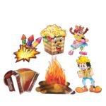 Kit Junino Sortido Papel - 6 Unds