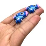 Pingente Emborrachado Stitch 30mm - 1 Und - Imagem 3