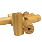 Conta Tubo 15x30mm Madeira - 20 Gramas - Imagem 4