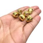 Ponteira Lisa Abs 12x12mm Dourado– 10 Unds - Imagem 3