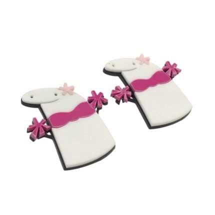 Aplique Boneca 45mm Plástico - 1 Und